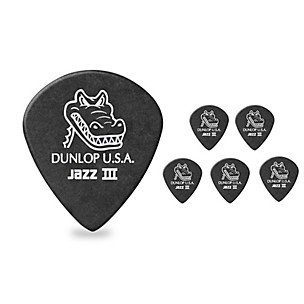 Dunlop Gator Grip Jazz III Guitar Picks