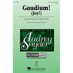 Hal Leonard Gaudium! (Discovery Level 2) VoiceTrax CD Composed by Audrey Snyder