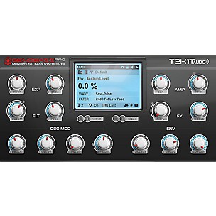 Tek'it Audio Genobazz Pro Monophonic Virtual Synthesizer Plug-in Software Download