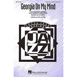 Hal Leonard Georgia on My Mind SATB a cappella arranged by Ed Lojeski