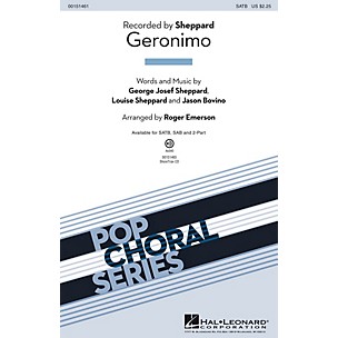 Hal Leonard Geronimo 2-Part by Sheppard Arranged by Roger Emerson