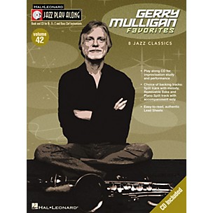 Hal Leonard Gerry Mulligan Favorites--Jazz Play Along Volume 42 Book with CD