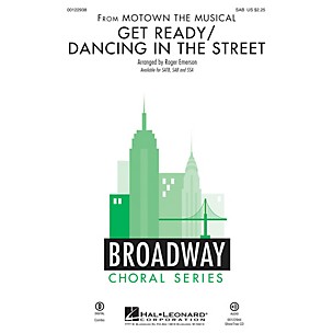 Hal Leonard Get Ready/Dancing in the Street (from Motown the Musical) SAB arranged by Roger Emerson