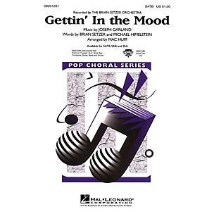 Hal Leonard Gettin' in the Mood SATB by The Brian Setzer Orchestra arranged by Mac Huff