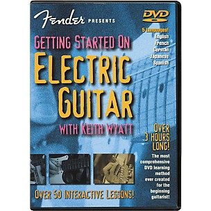 Fender Getting Started On Electric Guitar DVD