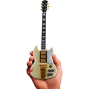 Axe Heaven Gibson 1964 SG Custom White Officially Licensed Miniature Guitar Replica