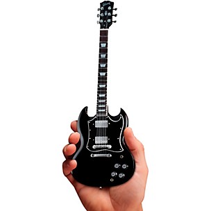 Axe Heaven Gibson SG Standard Ebony Officially Licensed Miniature Guitar Replica