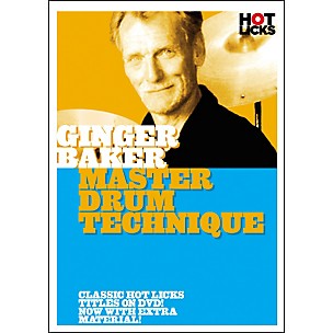 Hot Licks Ginger Baker: Master Drum Techniques DVD