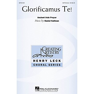 Hal Leonard Glorificamus Te! SATB Divisi composed by Daniel Kallman