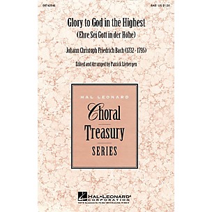 Hal Leonard Glory to God in the Highest (Ehre Sei Gott in der Höhe) SSA Arranged by Patrick Liebergen