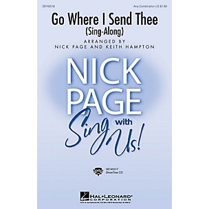 Hal Leonard Go Where I Send Thee (Sing-along) Any Combination arranged by Nick Page