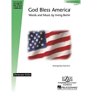 Hal Leonard God Bless America® Piano Library Series by Irving Berlin (Level Early Inter)