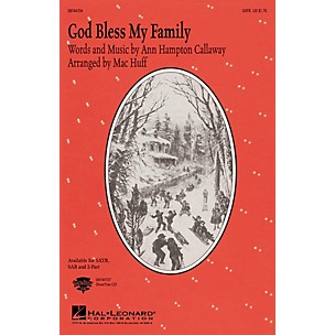 Hal Leonard God, Bless My Family 2-Part Arranged by Mac Huff