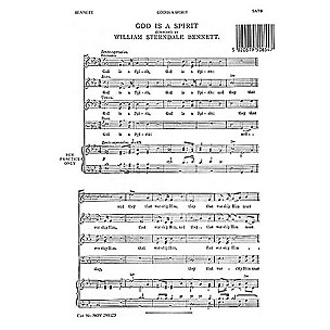 Novello God Is a Spirit SATB