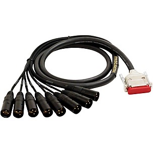 Mogami Gold 8 Channel DB25-XLR Male Snake Cable