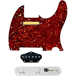 920d Custom Gold Foil Loaded Pickguard for Tele With T4W-REV-C Control Plate