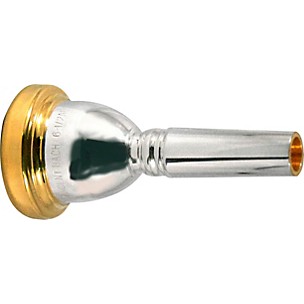 Bach Gold Rim Series Small Shank Trombone Mouthpiece