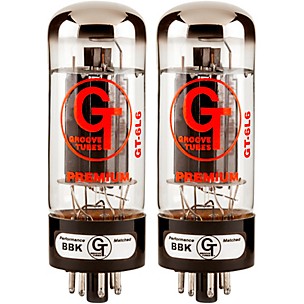 Groove Tubes Gold Series GT-6L6-S Matched Power Tubes