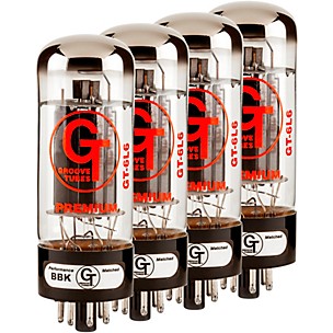 Groove Tubes Gold Series GT-6L6-S Matched Power Tubes