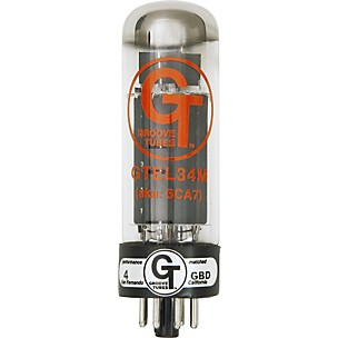 Groove Tubes Gold Series GT-EL34-M Matched Power Tubes