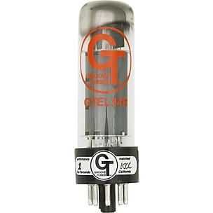 Groove Tubes Gold Series GT-EL34-R Matched Power Tubes