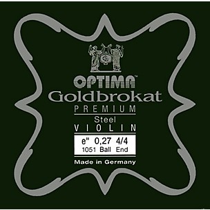 Optima Goldbrokat Premium Series Steel Violin E String