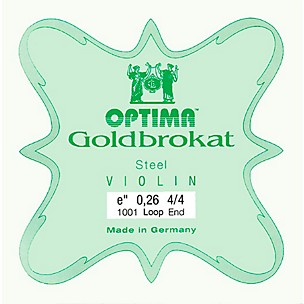 Optima Goldbrokat Series Steel Violin E String