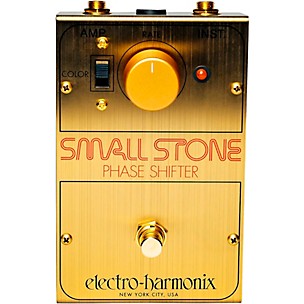 Electro-Harmonix Golden Small Stone Phase Shifter Limited Edition Effects Pedal