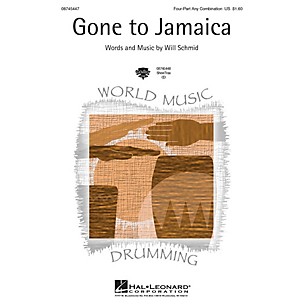 Hal Leonard Gone to Jamaica 4 Part Any Combination