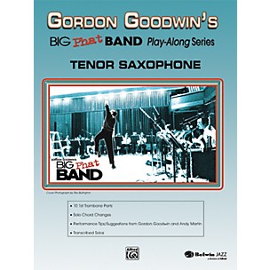 Alfred Gordon Goodwin's Big Phat Band Play Along Series Tenor Saxophone Book & CD