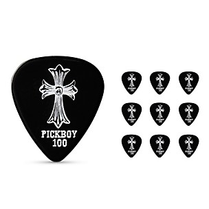 Pick Boy Gothic Cross Celltex Guitar Picks