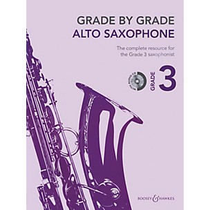 Boosey and Hawkes Grade by Grade - Alto Saxophone (Grade 3) Boosey & Hawkes Chamber Music Series Book with CD