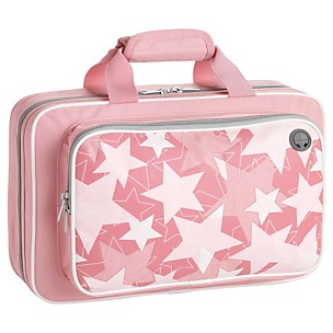 Kaces Grafix Pink Stars Series Polyfoam Clarinet Case