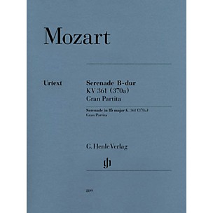 G. Henle Verlag Gran Partita Bb Major K361 Henle Music Folios Series Softcover by Wolfgang Amadeus Mozart