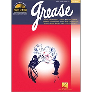 Hal Leonard Grease Piano Play-Along Volume 53 Book/CD arranged for piano, vocal, and guitar (P/V/G)