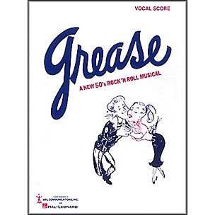 Hal Leonard Grease Vocal Score Songbook