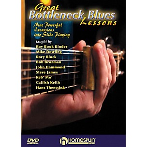 Homespun Great Bottleneck Blues Guitar Lessons (DVD)