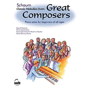 Schaum Great Composers Educational Piano Series Softcover