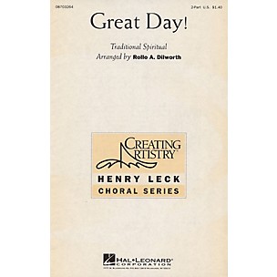 Hal Leonard Great Day! 2-Part arranged by Rollo Dilworth