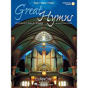 Curnow Music Great Hymns (Flute/Oboe/Violin - Grade 3-4) Concert Band Level 3-4