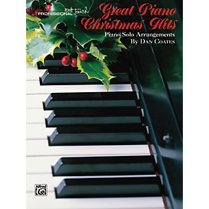 Alfred Great Piano Christmas Hits Advanced Piano Book