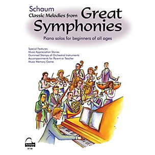 Schaum Great Symphonies (rev) Educational Piano Series Softcover