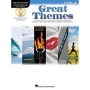 Hal Leonard Great Themes - Instrumental Play-Along Book/CD