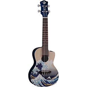 Luna Great Wave Concert Ukulele