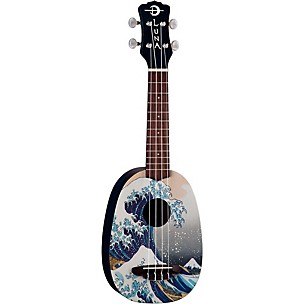 Luna Great Wave Soprano Ukulele