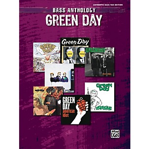 Alfred Green Day Anthology Bass Guitar Tab Songbook