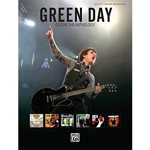 Alfred Green Day Guitar Tab Anthology Book