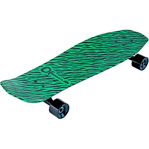 Charvel Green Striped Skateboard by Aluminat