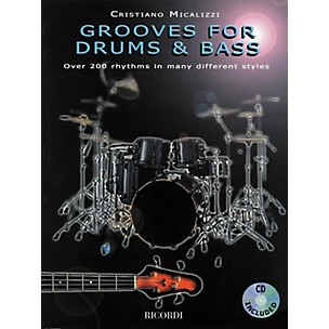 Ricordi Grooves for Drums and Bass - Over 200 Rhythms in Many Different Styles (Book/CD)