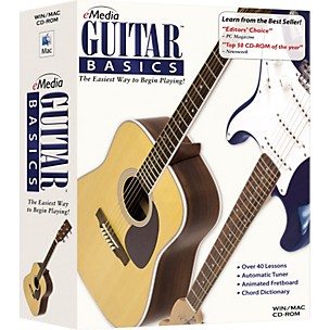 eMedia Guitar Basics v5 Instructional CD Rom